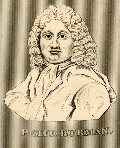 Peter Burman, 1668-1741, 1830 da Unbekannt