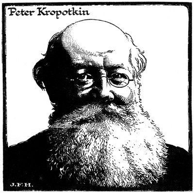 Pëtr Kropotkin, anarchico russo, c1920 da Unbekannt