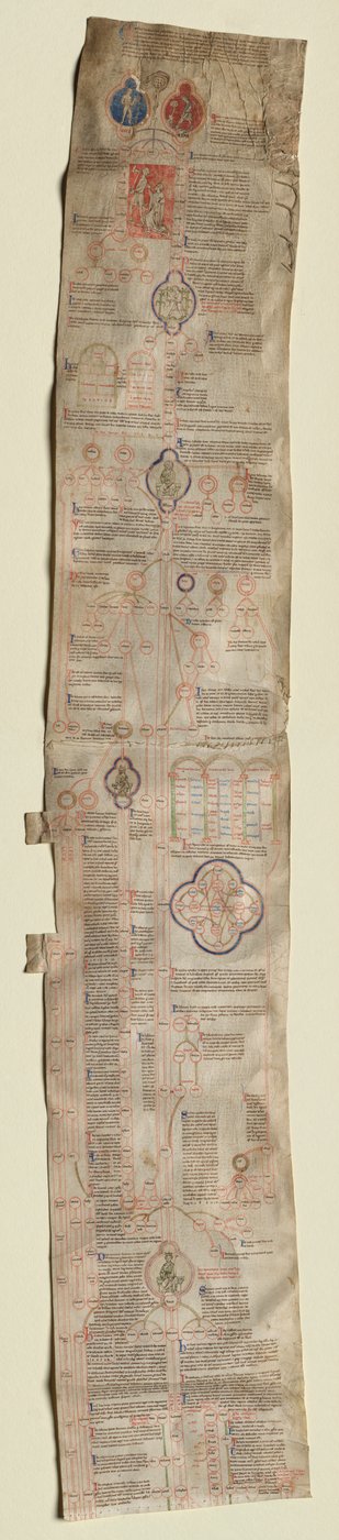 Compendium Historiae in Genealogia Christi di Pietro di Poitiers, c. 1220 da Unbekannt