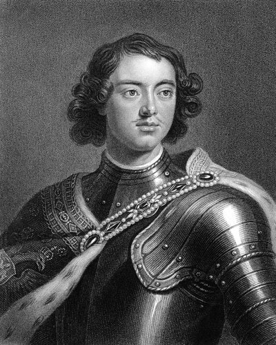 Pietro il Grande, Zar di Russia da Unbekannt