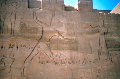Faraone Seti, Cattura degli Schiavi, Luxor, Egitto da Unbekannt