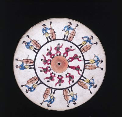 Disco del fenachistoscopio, c 1830 da Unbekannt