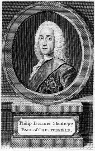 Philip Dormer Stanhope 1694-1773, 4° Conte di Chesterfield, XIX secolo da Unbekannt