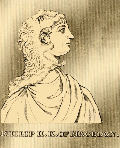 Filippo II re di Macedonia da Unbekannt