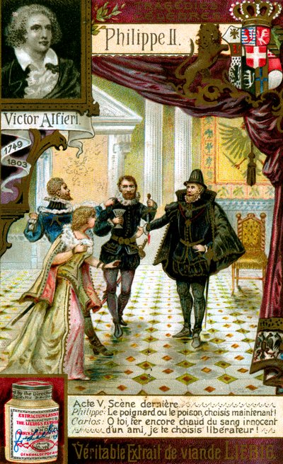Filippo II di Vittorio Alfieri 1749-1803, c1900 da Unbekannt