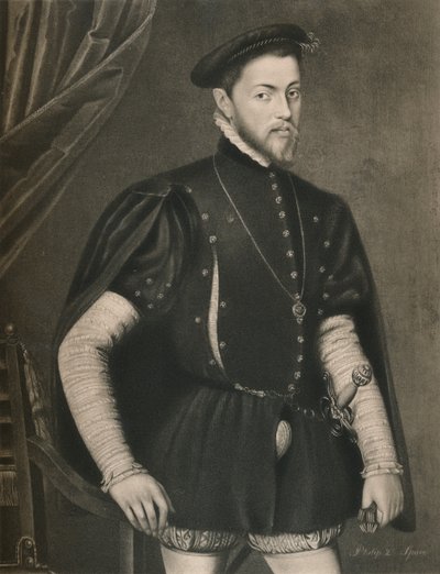 Filippo II di Spagna, XVI secolo, 1904 da Unbekannt
