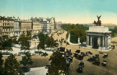 Piccadilly da Hyde Park Corner, Londra da Unbekannt