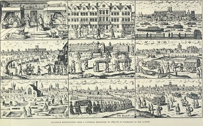 Rappresentazione pittorica della Grande Peste, 1665 da Unbekannt
