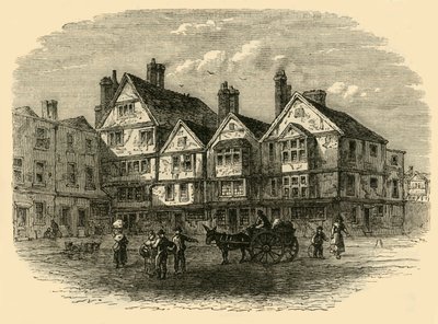 Pie Corner nel 1789 da Unbekannt
