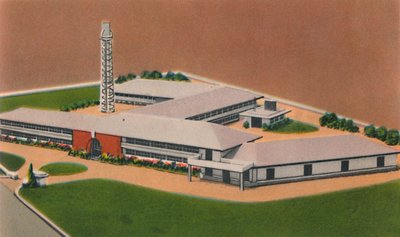 Fabbrica di sigarette Pielroja, Colombian Tobacco Co. Inc., Barranquilla, c1940 da Unbekannt