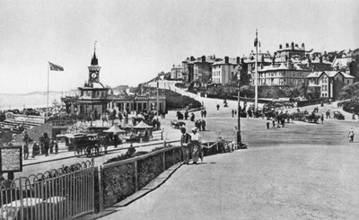 Approccio al molo, guardando a ovest, Bournemouth, Dorset, c1910s da Unbekannt