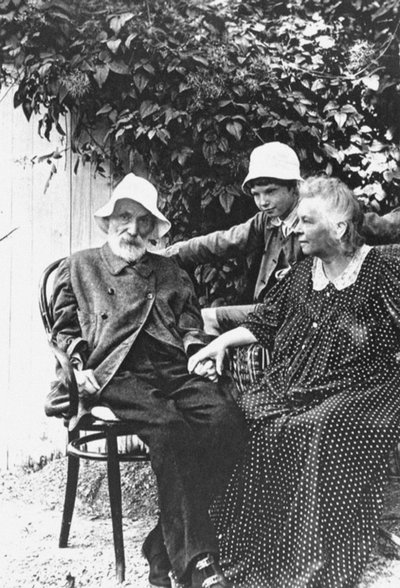 Pierre-Auguste e Aline Renoir, Les Collettes a Cagnes da Unbekannt