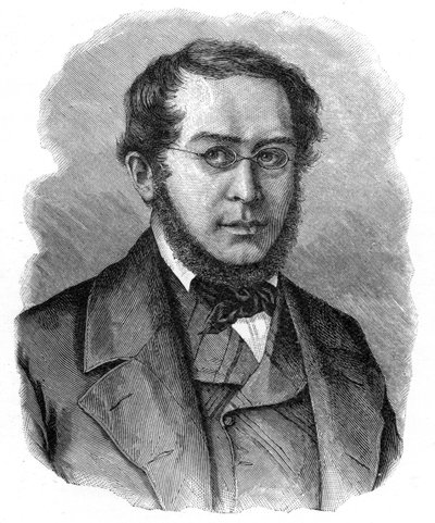 Pierre-Joseph Proudhon, filosofo politico mutualista francese da Unbekannt