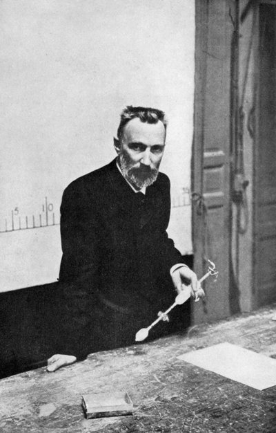 Pierre Curie, chimico francese, quando era professore di fisica alla Sorbona da Unbekannt
