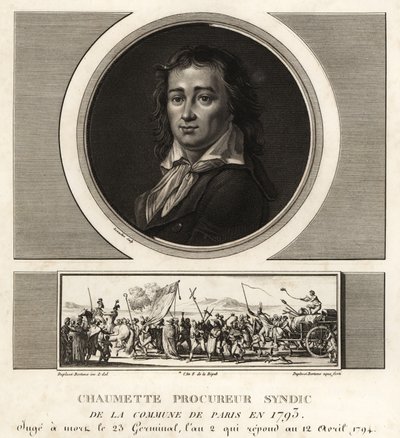 Pierre Gaspard Chaumette, Procuratore Sindaco della Comune, ateo da Unbekannt