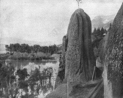 Pilastri di Ercole, Fiume Columbia, USA, c1900 da Unbekannt