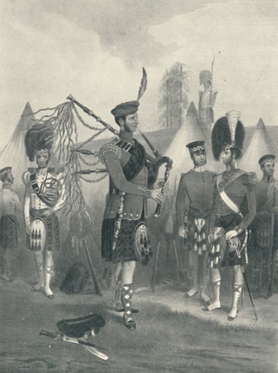 Pifferaio, 93° Sutherland Highlanders, XIX secolo da Unbekannt