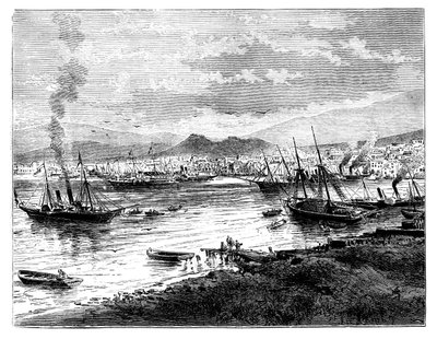 Pireo, Atene, Grecia, c1888 da Unbekannt