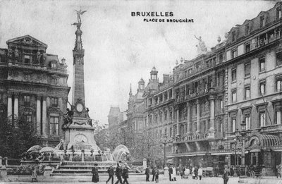 Place de Brouckere, Bruxelles, Belgio da Unbekannt