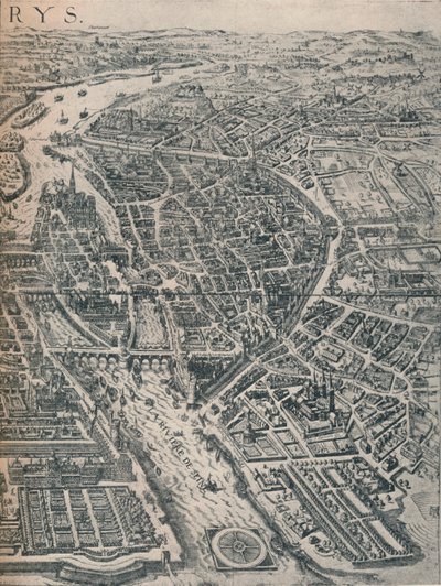 Piano di Parigi, c1630 1915 da Unbekannt