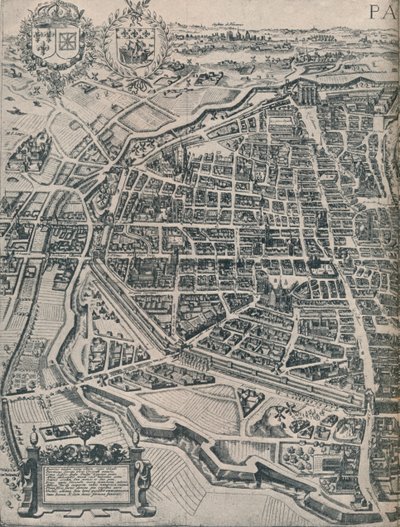 Piano di Parigi, c1630 1915 da Unbekannt