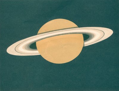 Planeten - Fig.2. Saturno, c1902 da Unbekannt