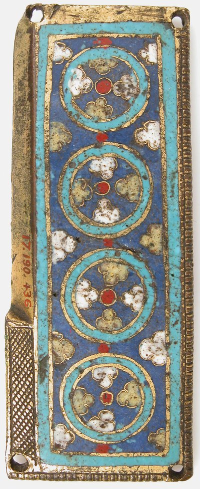 Placca da un reliquiario, tedesco o sud nederlandese, ca. 1175-1200 da Unbekannt