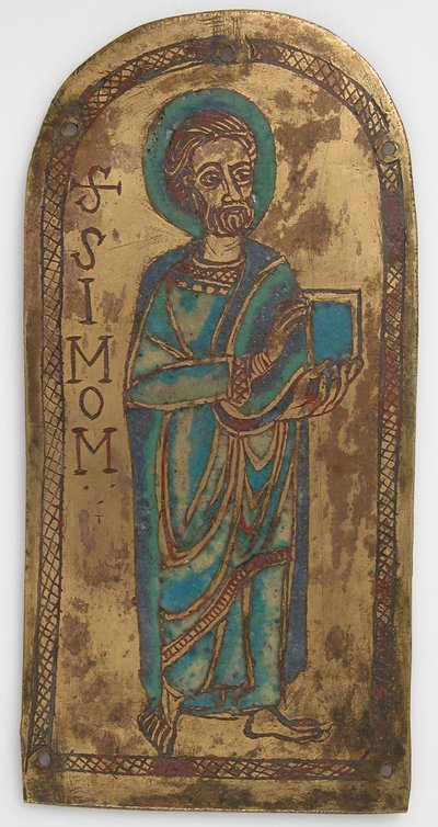 Placca di San Simone, tedesca, XII secolo da Unbekannt