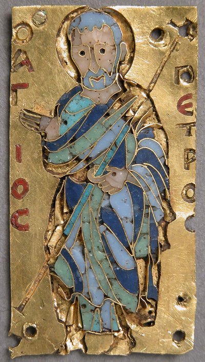 Placca con San Pietro, bizantina, XI secolo da Unbekannt