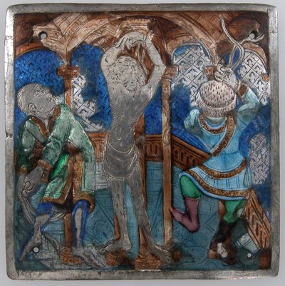 Placca con la flagellazione, italiano, XIV secolo da Unbekannt