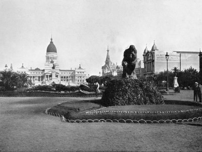 Plaza de Mayo e il Palazzo del Congresso, Buenos Aires, Argentina da Unbekannt