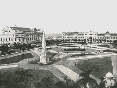 Plaza de la Victoria, Buenos Aires, Argentina, 1895 da Unbekannt