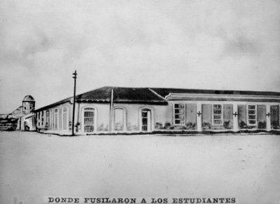 Plaza la Punta, dove furono giustiziati gli studenti di medicina da Unbekannt