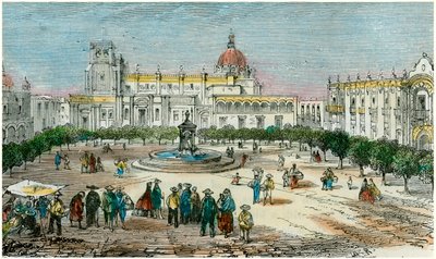 Piazza di Guadalajara, nello stato di Jalisco, Messico da Unbekannt