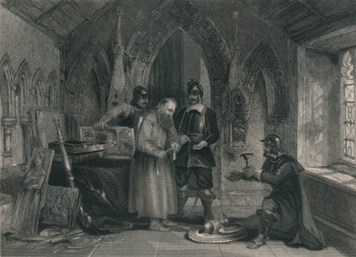 Saccheggio dei monasteri da Unbekannt