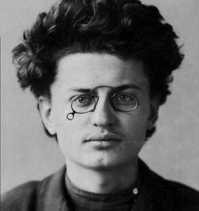 Fotografia della polizia di Leon Trotsky, rivoluzionario russo, 1898 da Unbekannt