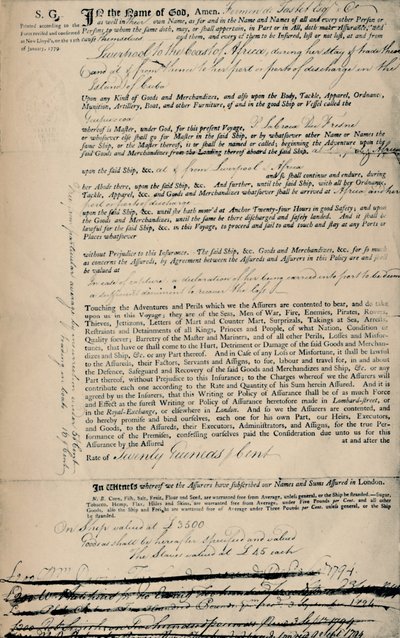 Politica sugli schiavi, 1794, 1928 da Unbekannt