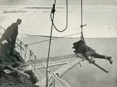 Ponting Cinematographs La prua della Terra Nova, c1910-1913 da Unbekannt