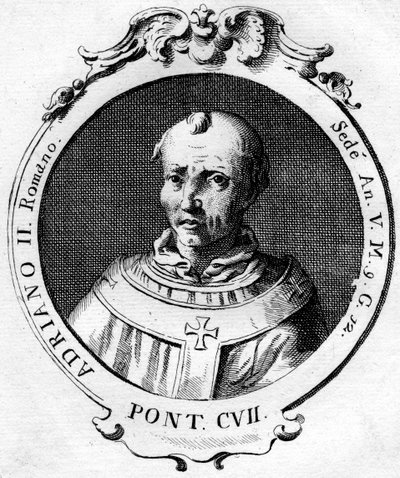 Papa Adriano II da Unbekannt