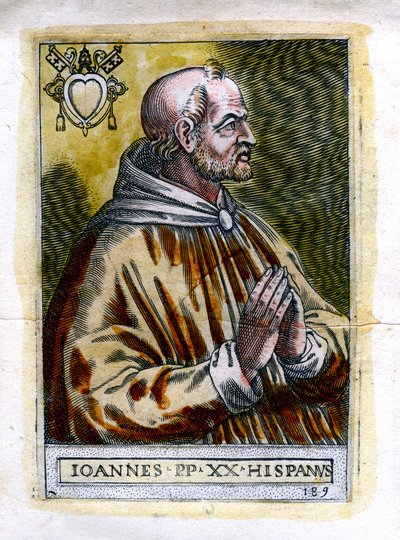 Papa Giovanni XXI 1215-1277 da Unbekannt