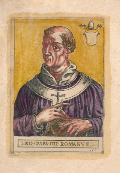 Papa Leone III da Unbekannt