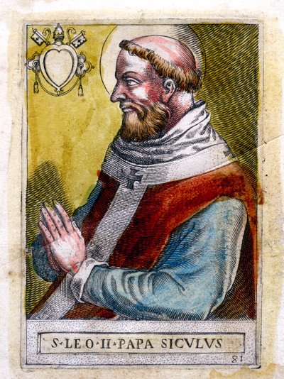 Papa Leone II da Unbekannt