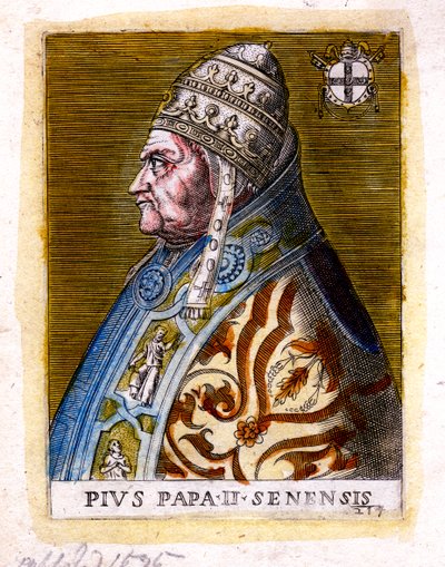 Papa Pio II, XIX secolo da Unbekannt