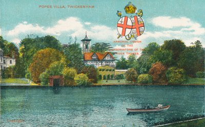 Villa del Papa, Twickenham, c1910 da Unbekannt