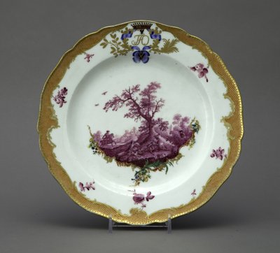 Piatto di porcellana dal servizio Orlov, ca 1770 da Unbekannt