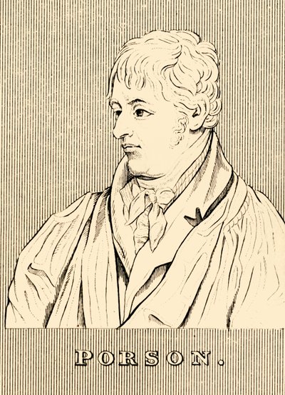 Porson, 1759-1808, 1830 da Unbekannt