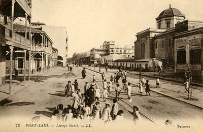 Port-Said. - Via Lesseps. - LL., c1918-c1939 da Unbekannt