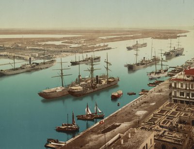 Port Said, Suez, c.1900 da Unbekannt