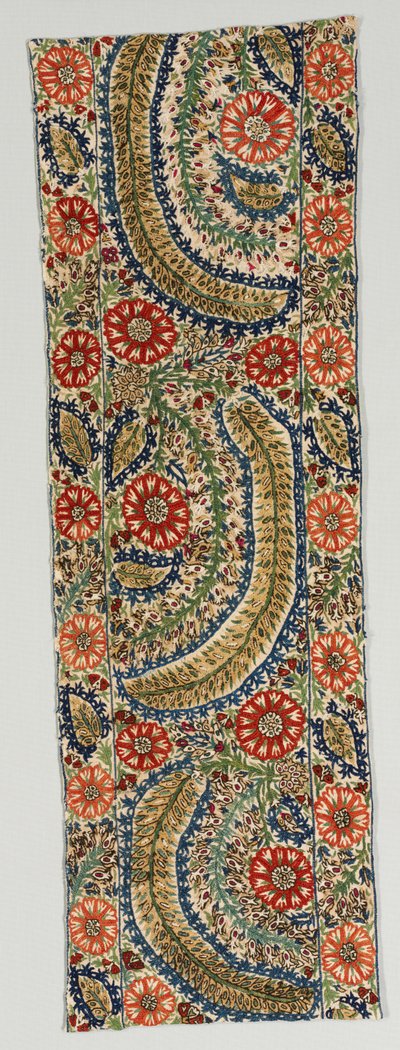 Parte di un copriletto, 1700s da Unbekannt