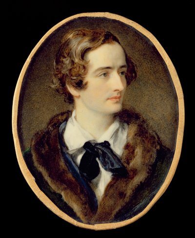 Miniatura del ritratto di John Keats (acquerello su avorio) (dettaglio) da Unbekannt